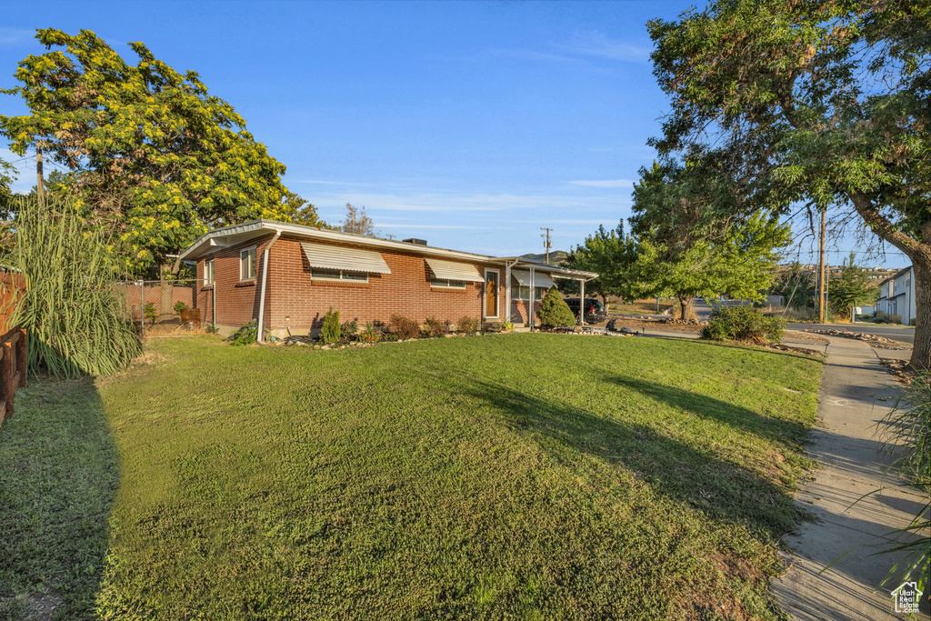 View of yard