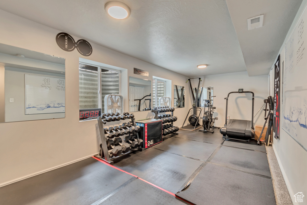 View of workout room