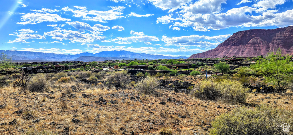 View of mountain backdrop