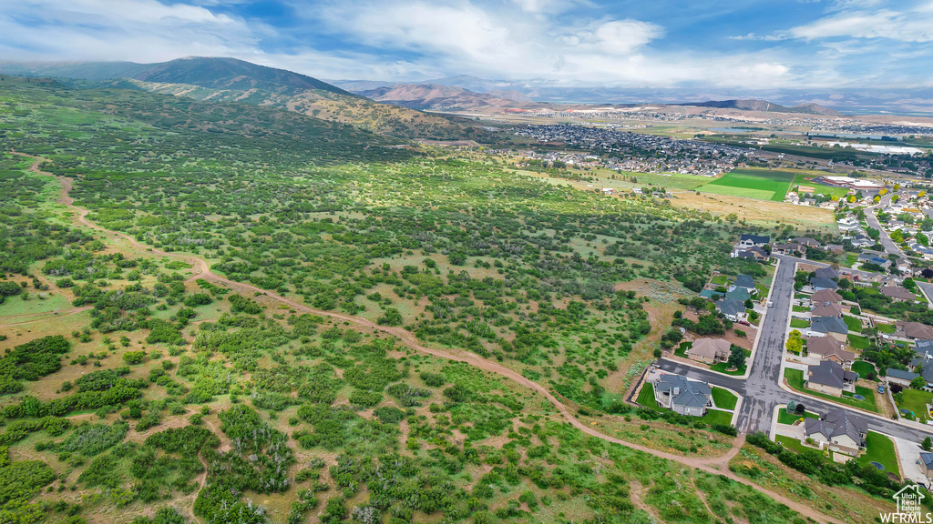 View of property location featuring a mountain backdrop