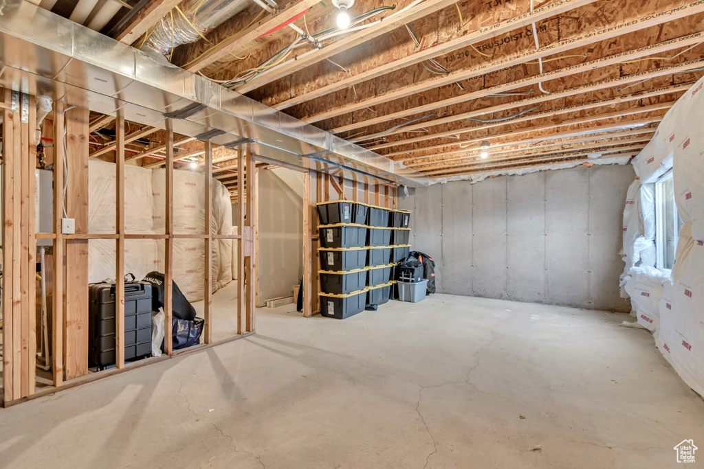 View of basement