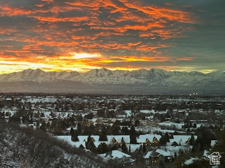 View of mountain background