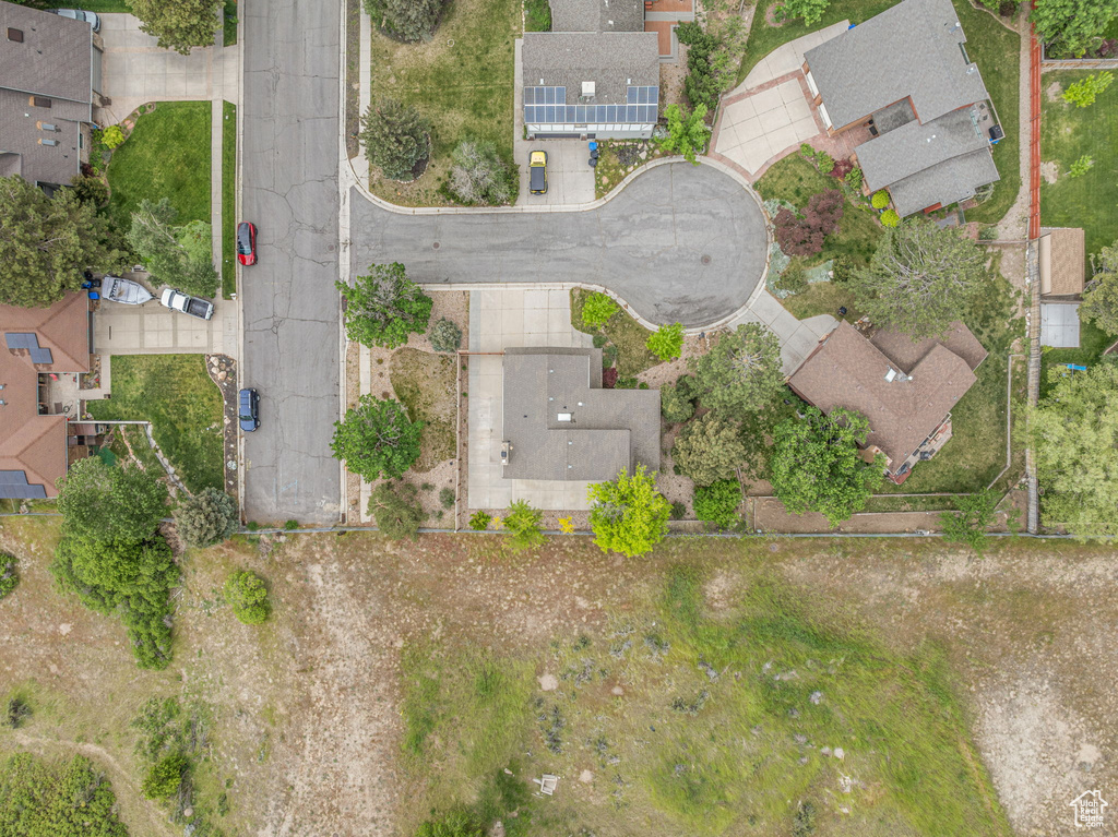 View of property location with nearby suburban area