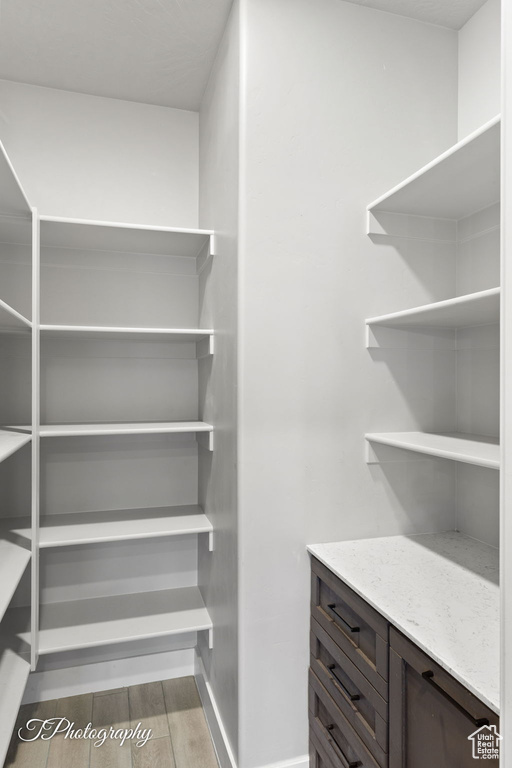 View of storage area