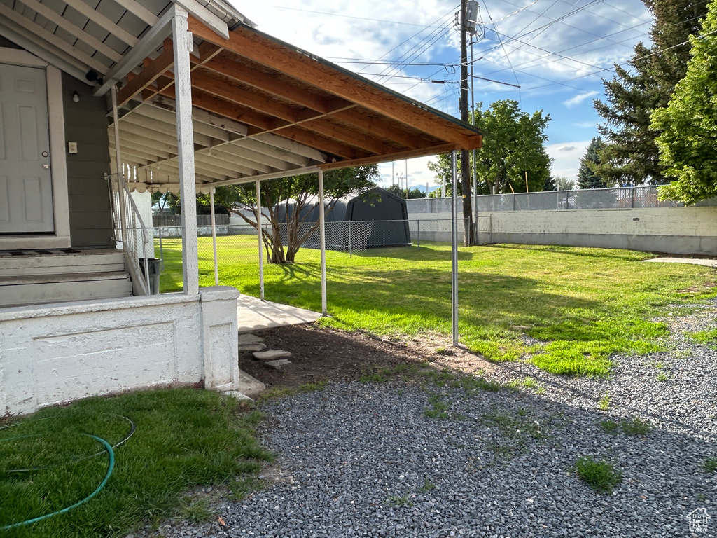 View of yard