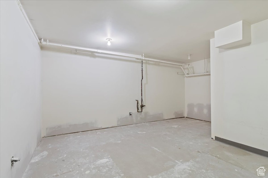 View of basement