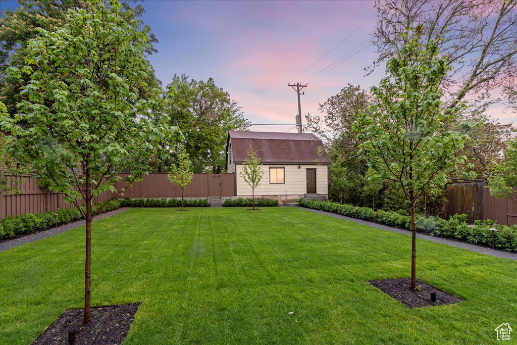 View of yard