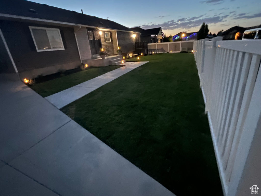 View of yard