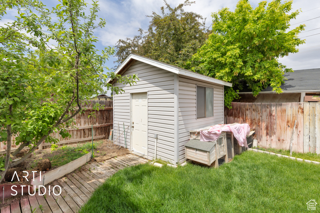 View of shed