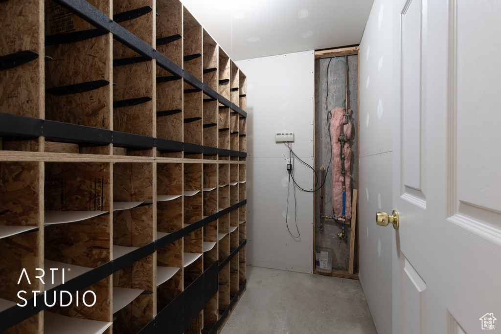 View of storage area