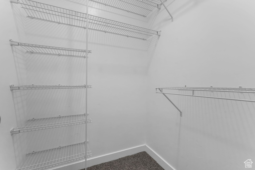 View of spacious closet