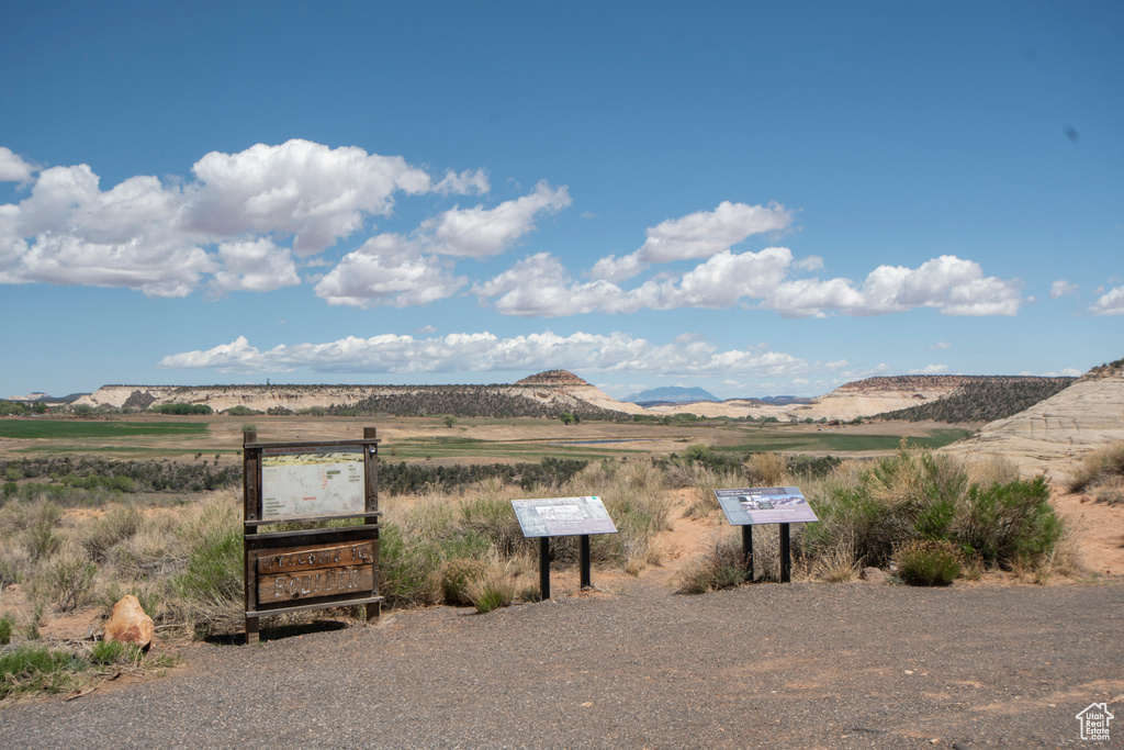 Mountain view featuring rural landscape