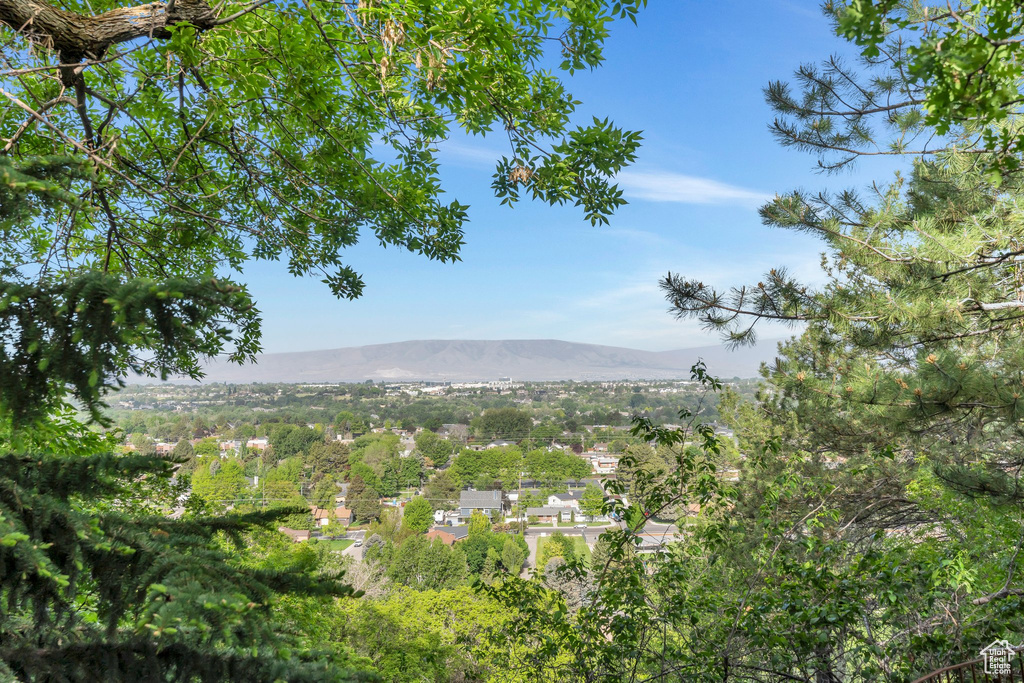View of mountain backdrop