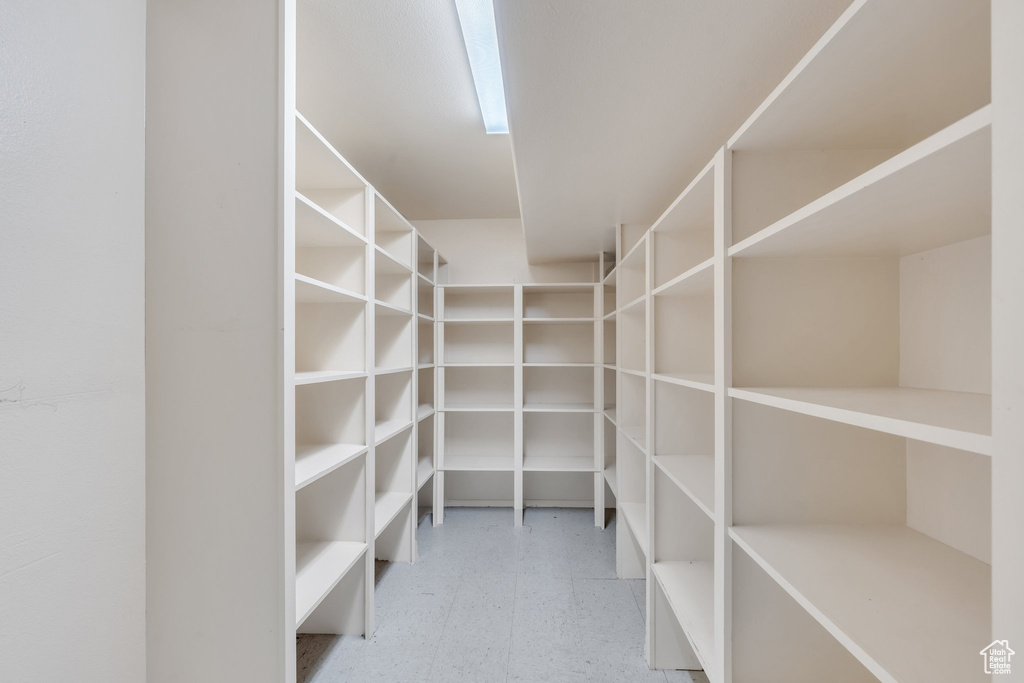 View of storage area