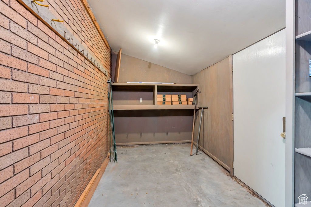 View of storage room