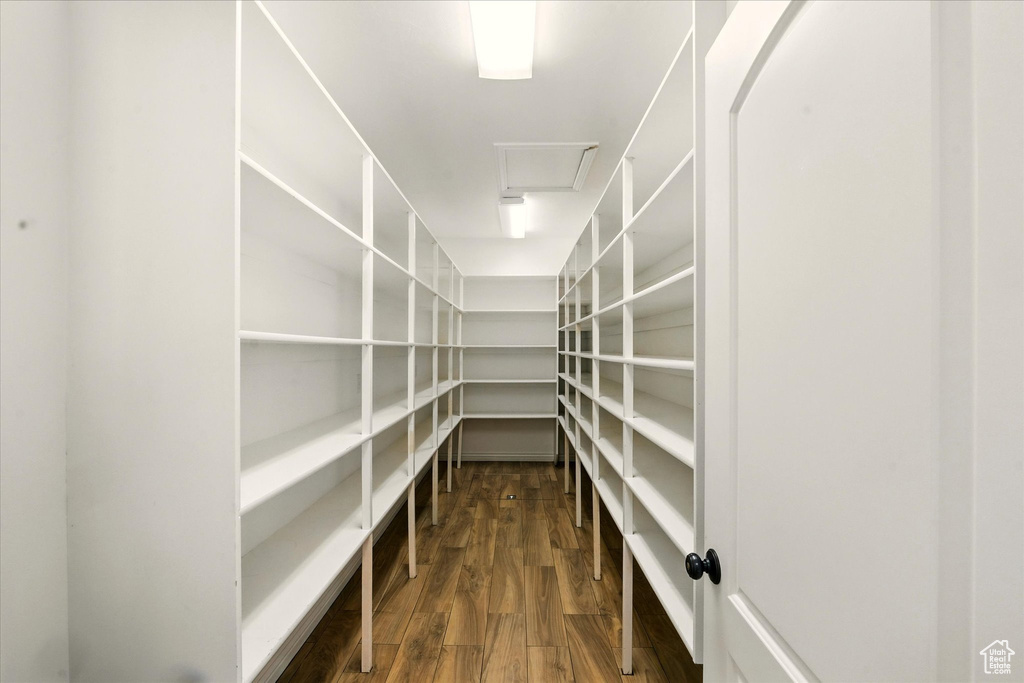 View of storage room