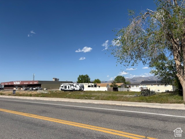 View of asphalt road
