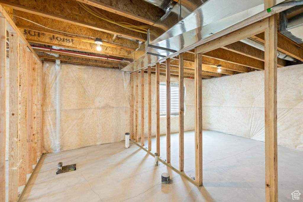 View of basement