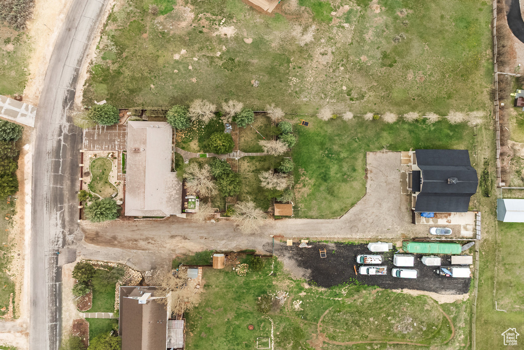 Aerial overview of property's location