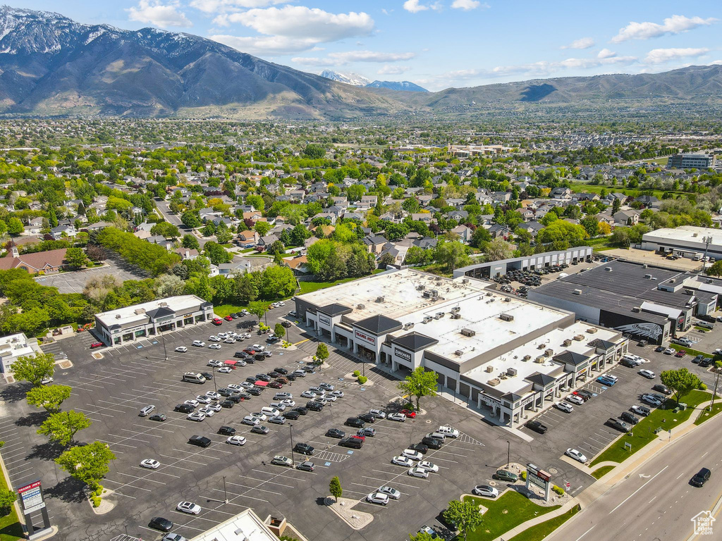 Drone / aerial view of mountains