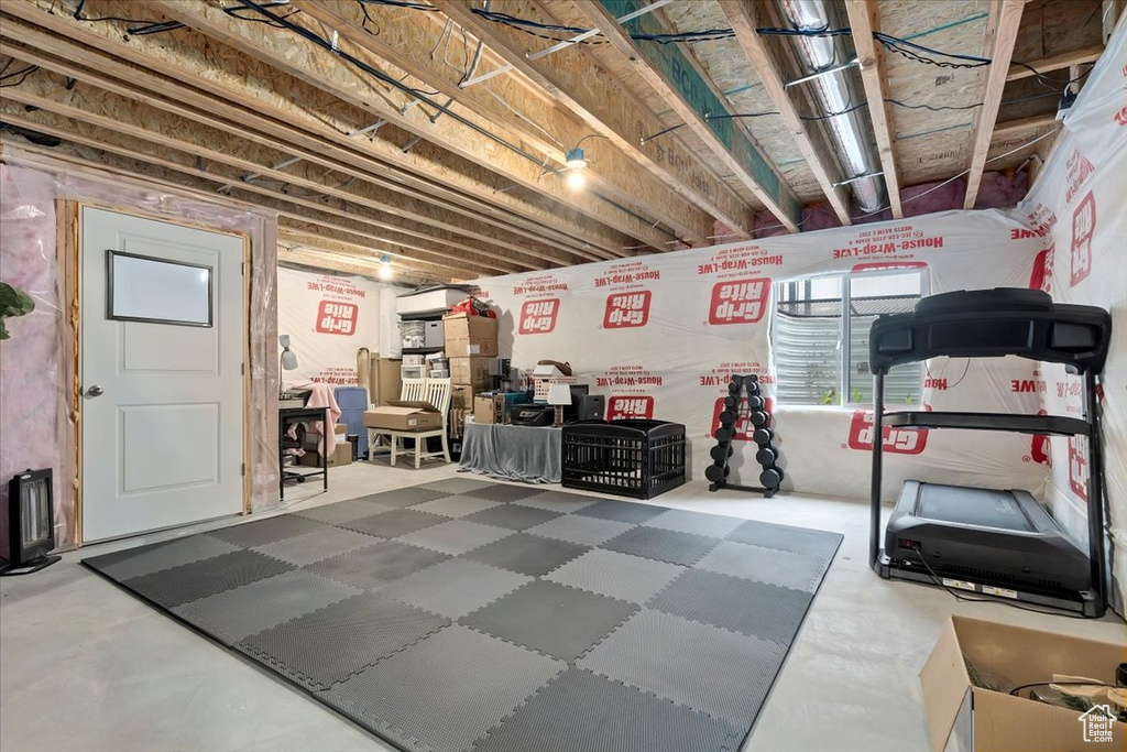 View of exercise room