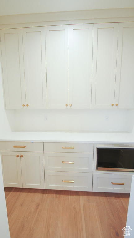 Detailed view of wood finished floors