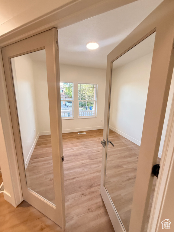 View of closet