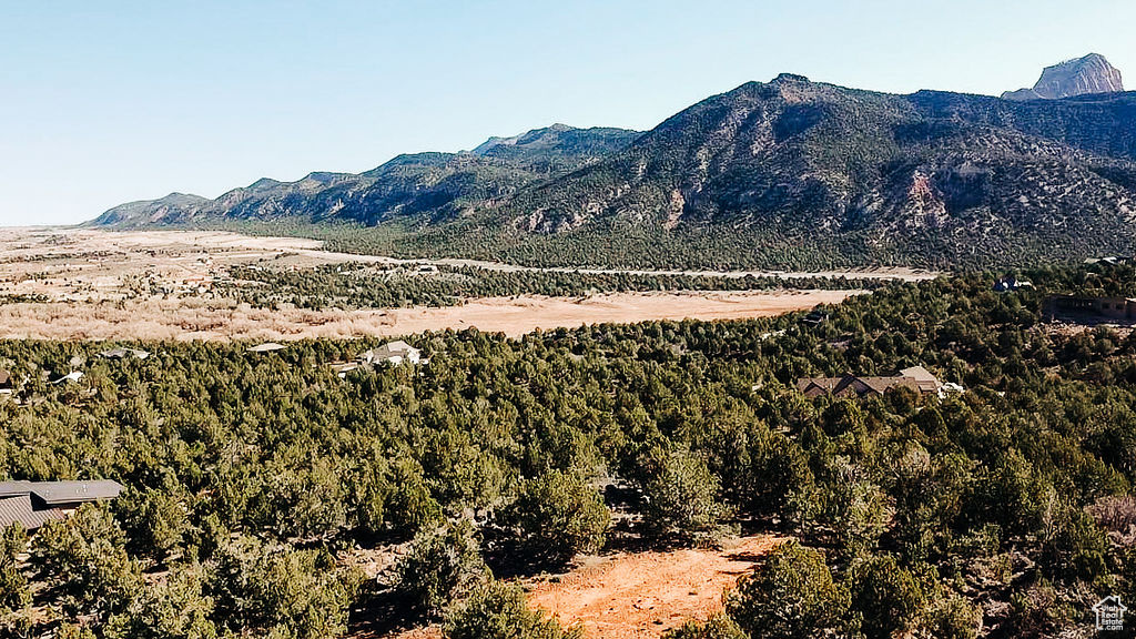 View of mountain backdrop