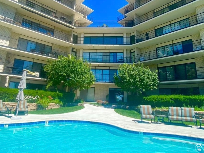 View of community pool