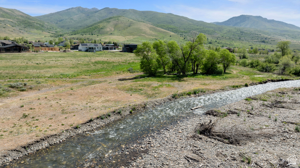 View of mountain backdrop