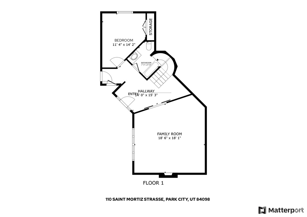 Floor plan / room layout