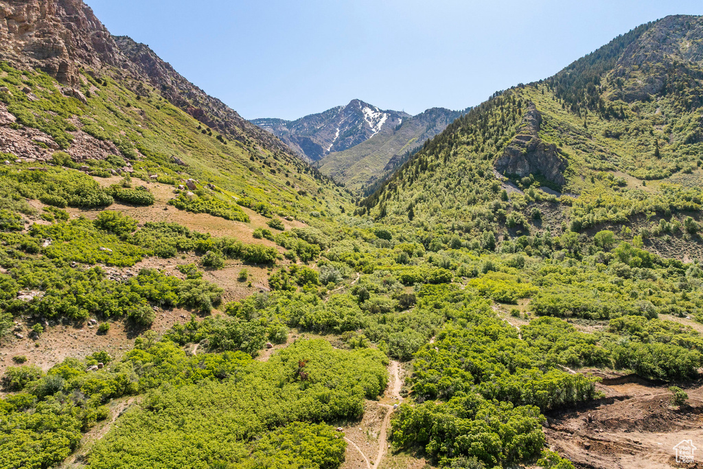 View of mountain backdrop