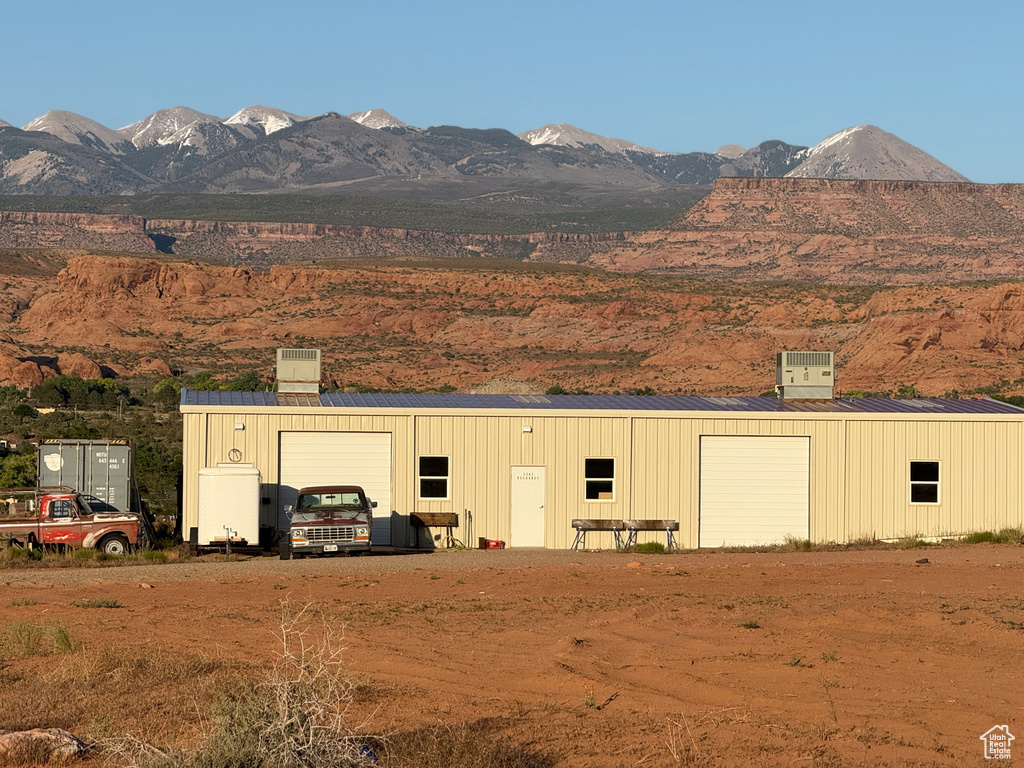 View of mountain backdrop