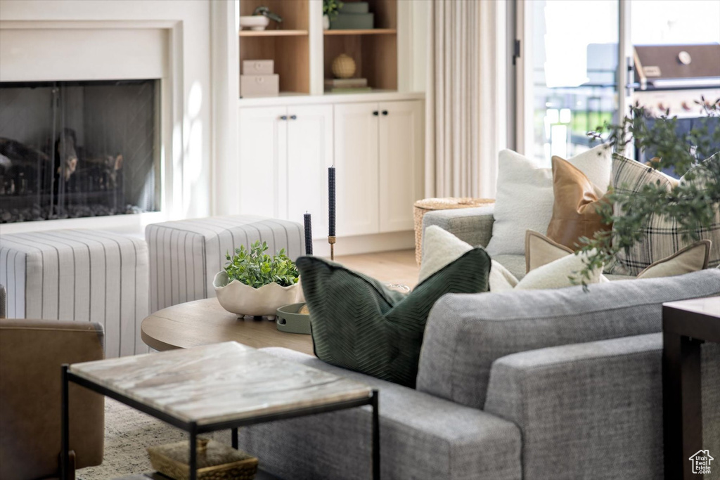 View of living area