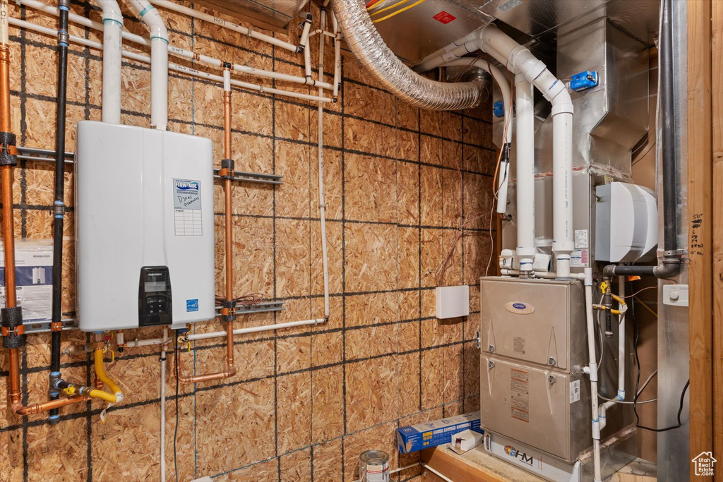Utilities featuring water heater