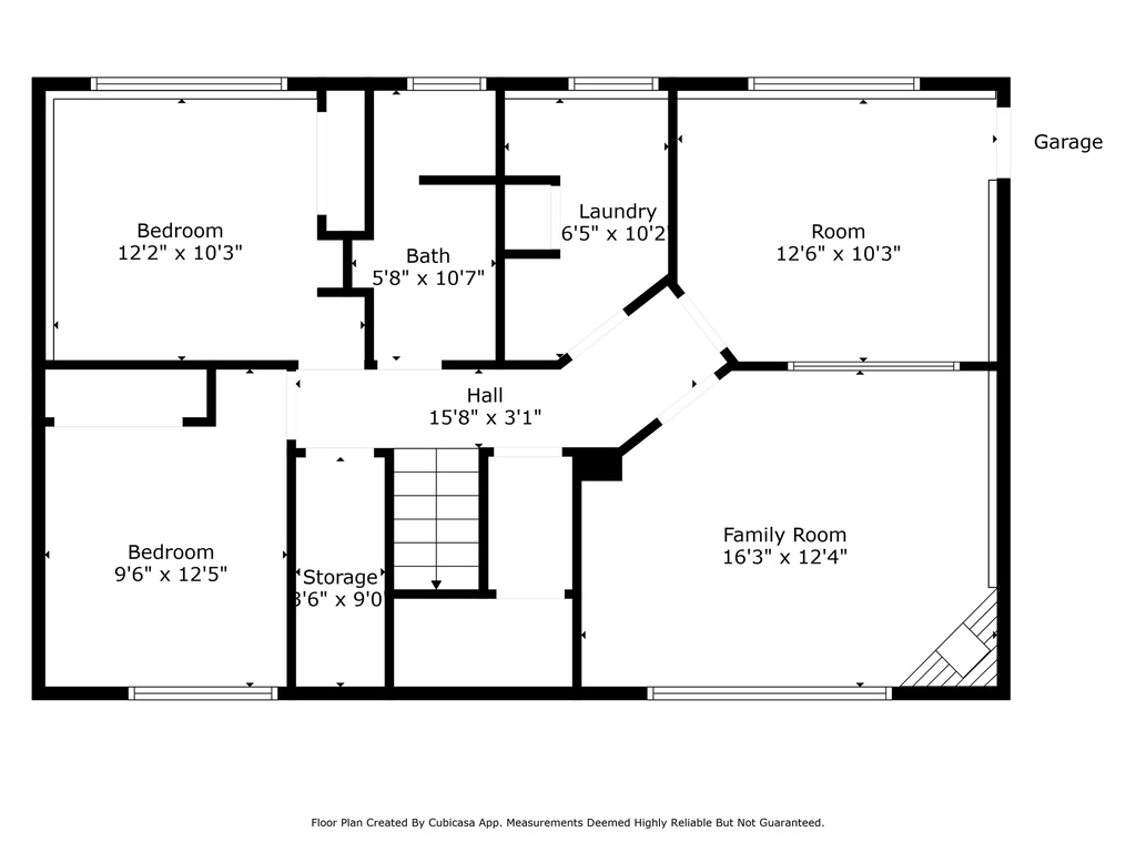 Floor plan / room layout