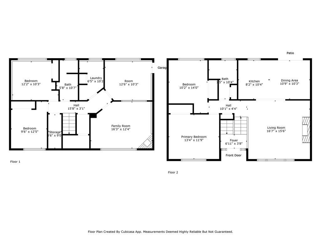 Home floor plan