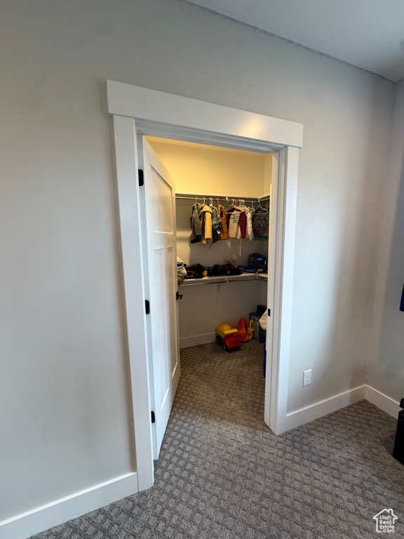 View of closet