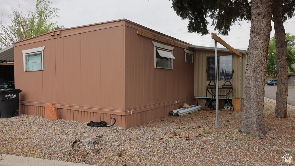 View of property exterior