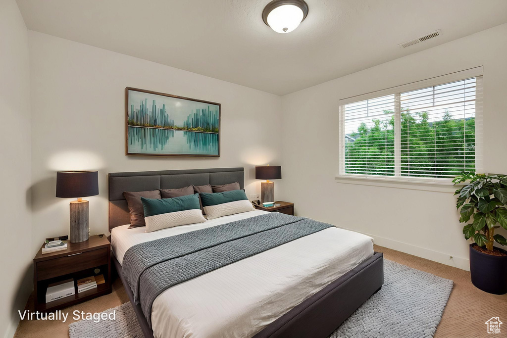 Bedroom featuring baseboards