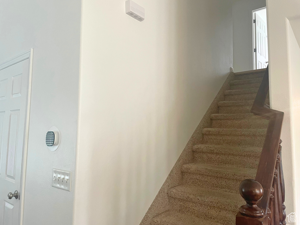 View of stairs