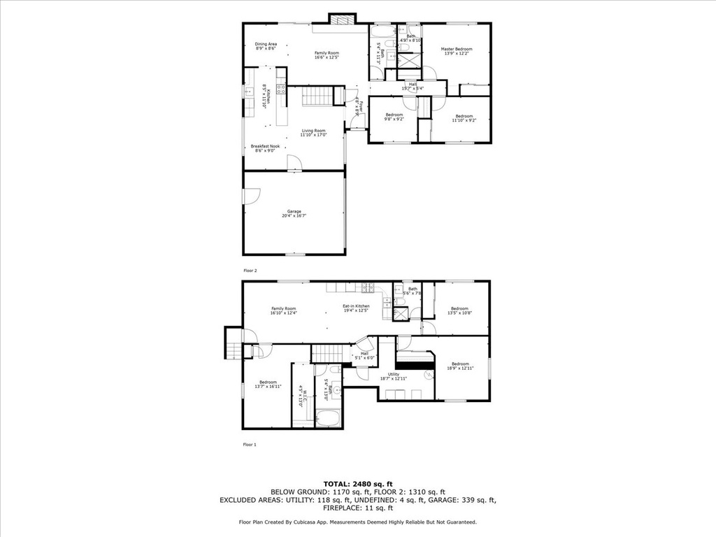 Floor plan / room layout