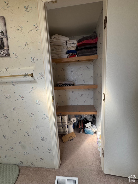 View of closet