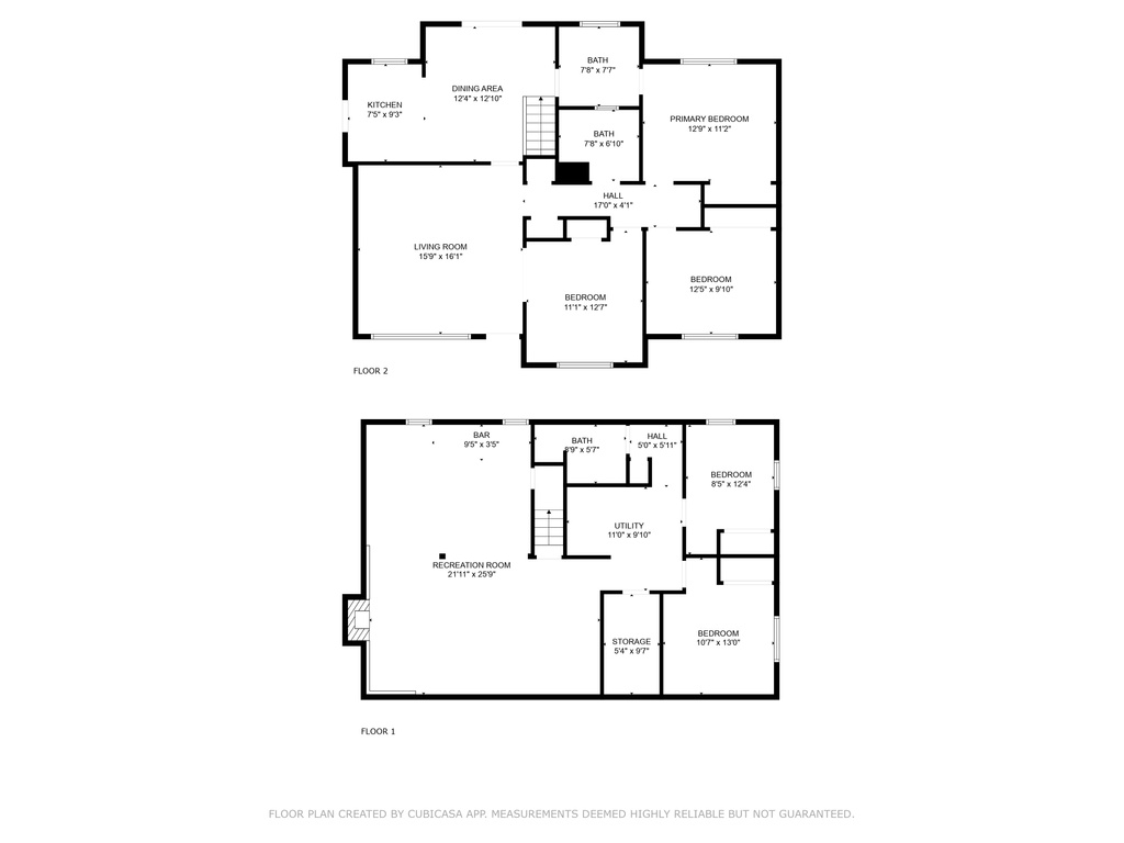 Home floor plan