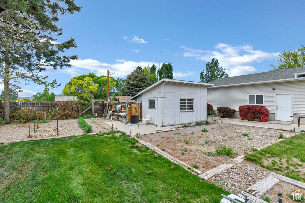 Back of house featuring a patio