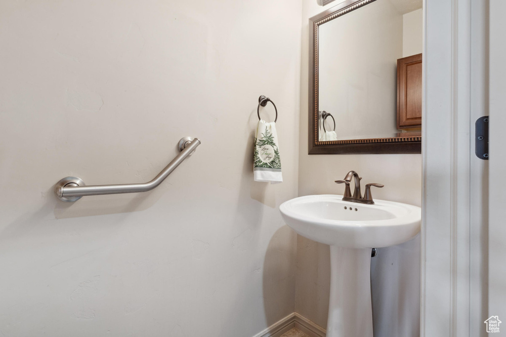 View of bathroom