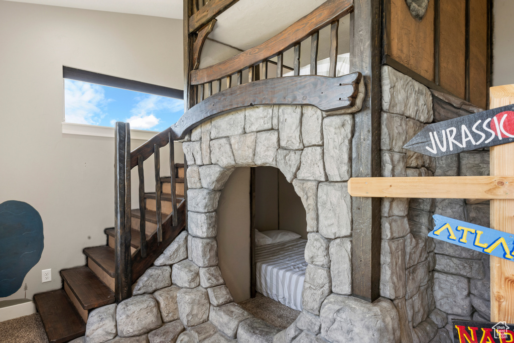 View of stairway