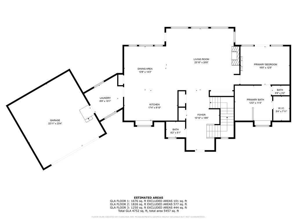 View of home floor plan