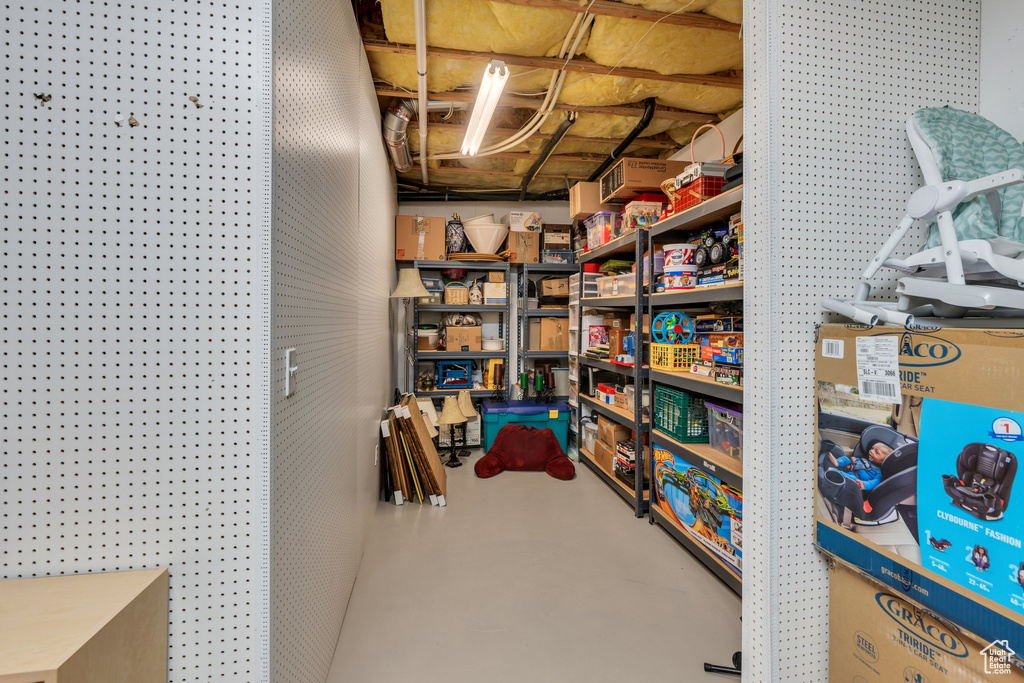 View of storage