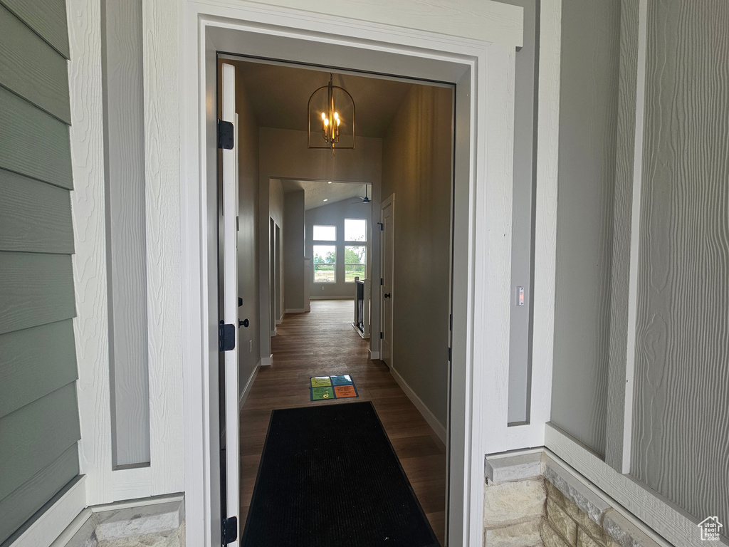 View of exterior entry